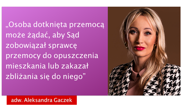 Przemoc domowa Aleksandra Gaczek adwokat Katowice